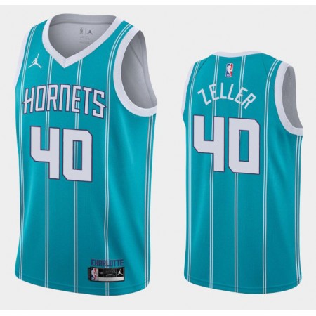Dres Charlotte Hornets Cody Zeller 40 2020-21 Jordan Brand Icon Edition Swingman